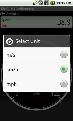 BluTorq Speedometer android App screenshot 1